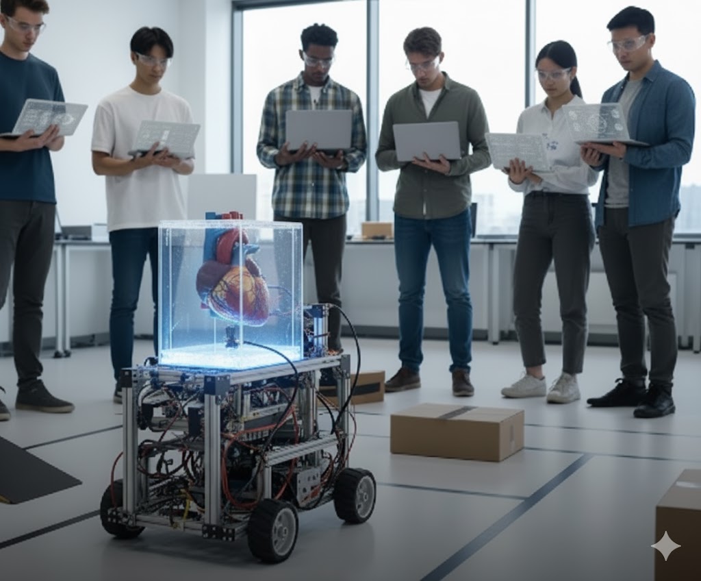 Smart Hospital Rescue Bot